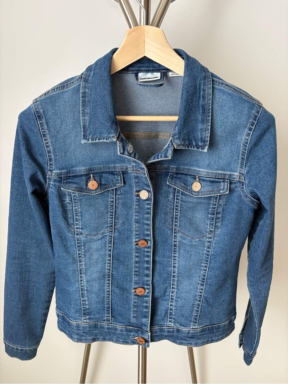 Noisy may Denim Jean Jacket in Blue